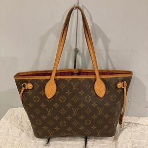 Authentic Louis Vuitton neverfull PM monogram
